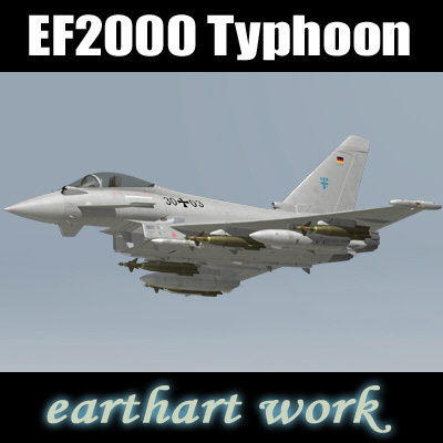 EF2000 Typhoon (German) 3D Models