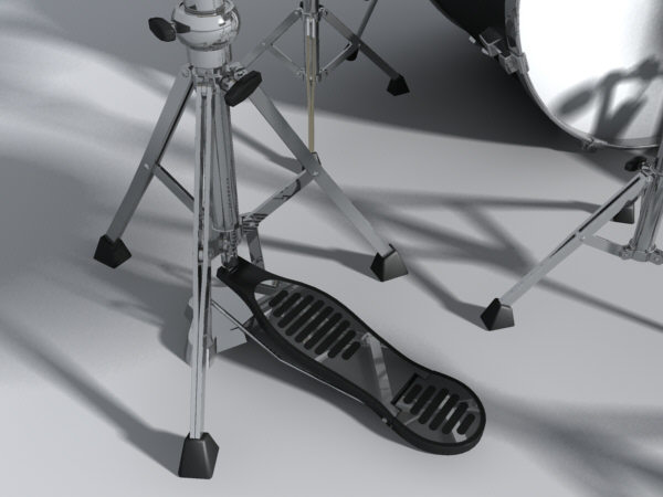 3d drum set - drum_set(max6).zip by monkeyodoom