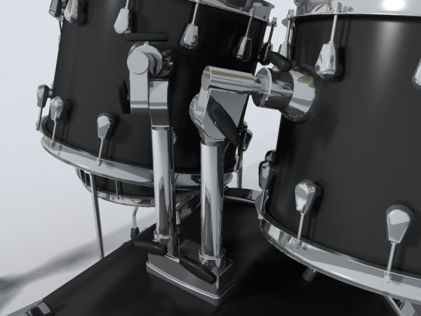 3d drum set - drum_set(max6).zip by monkeyodoom