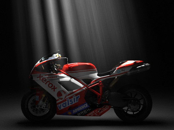 ducati 1198 3d model - Ducati Superbike 1198 by fabelar