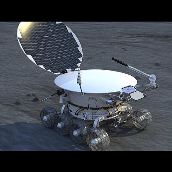 lunokhod 1 3d model - Lunokhod 1 by PerspectX