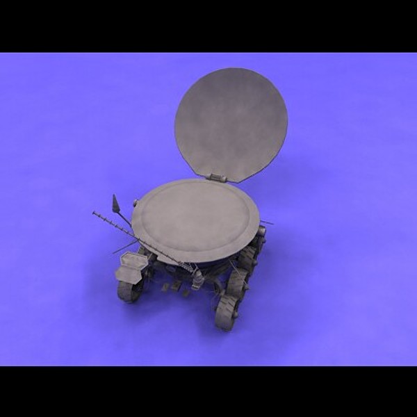 lunokhod 1 3d model - Lunokhod 1 by PerspectX