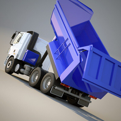 3d daf cf85 fat dumper - DAF CF85/FAT Dumper by ArqArt3D