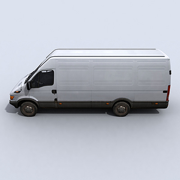 van 3d model - Van 1 by papillon