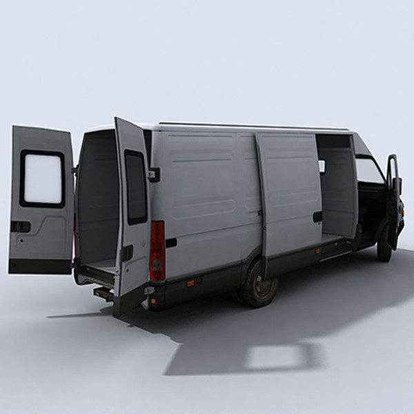 van 3d model - Van 1 by papillon