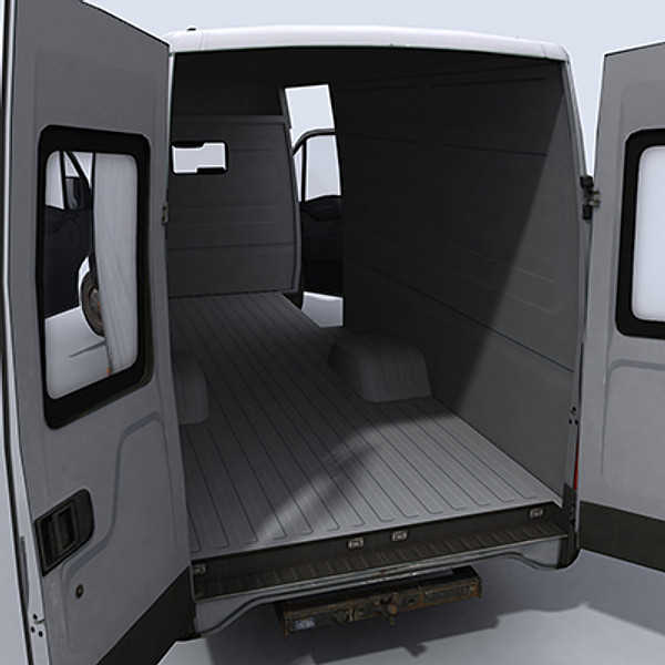 van 3d model - Van 1 by papillon