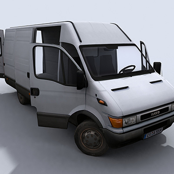 van 3d model - Van 1 by papillon