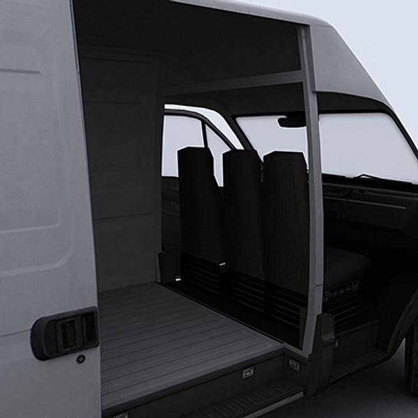 van 3d model - Van 1 by papillon