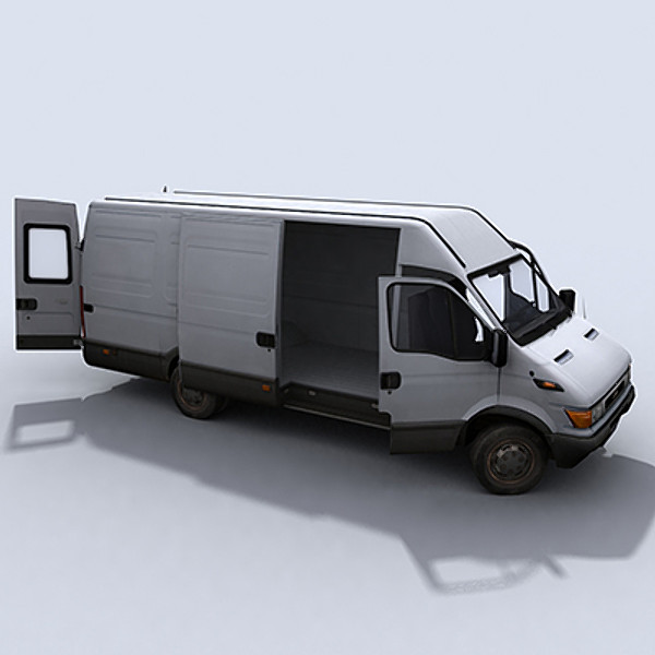 van 3d model - Van 1 by papillon