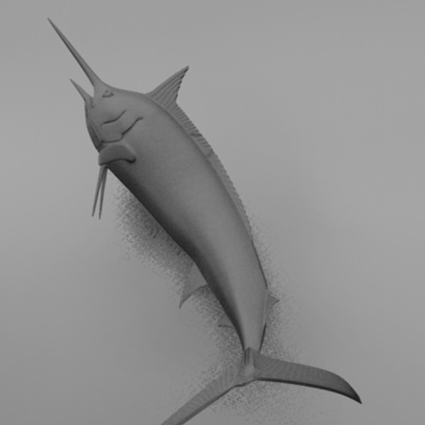 blue marlin fish ma - Blue Marlin by Inspired Grafix