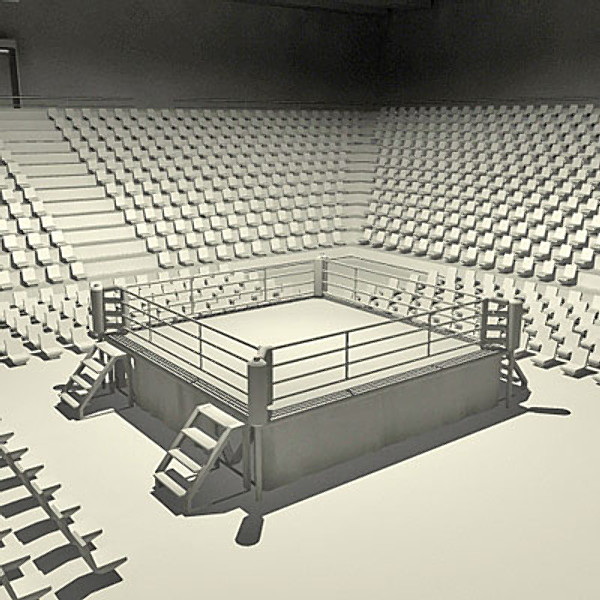 3d model of boxing arena - Boxing arena (ut) by QLEE