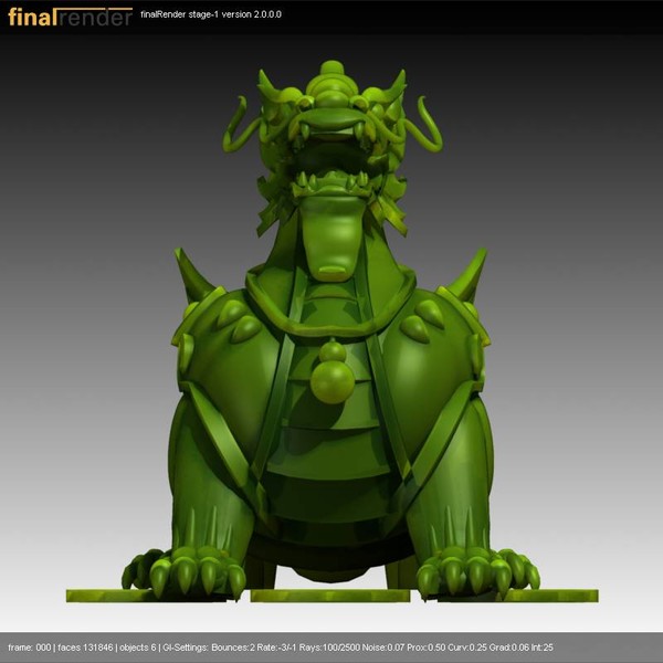 3d model chinese supernatural beast-pixiu - Chinese Supernatural beast-PiXiu by VirtualWax