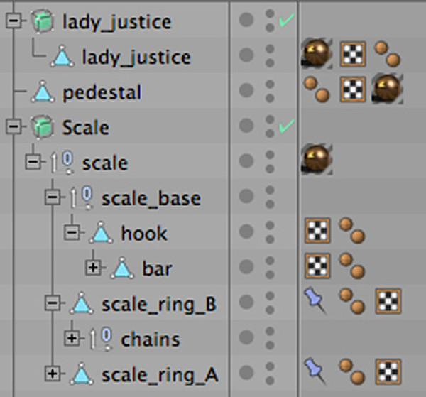 lady justice statue c4d - Lady Justice V1 by Solancla