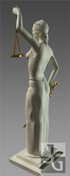lady justice statue c4d - Lady Justice V1 by Solancla