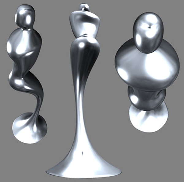 mannequin shape dummy 3d model - Mannequin by Noothera