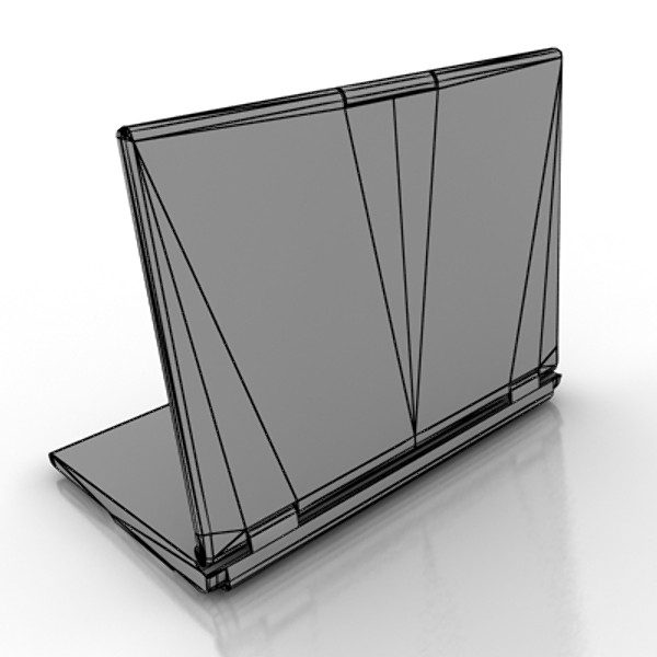 laptop pc 3ds - PC laptop 1 by StepanProkop
