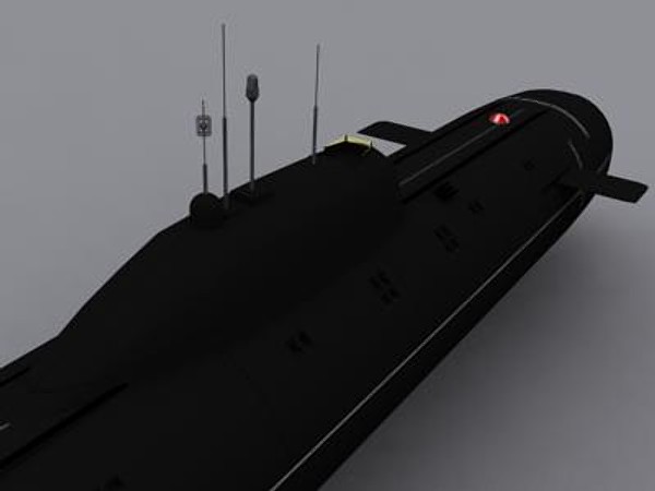 3d model akula class ssn type - Type 971 Class Russian Akula SSN by GARYOSAVAN