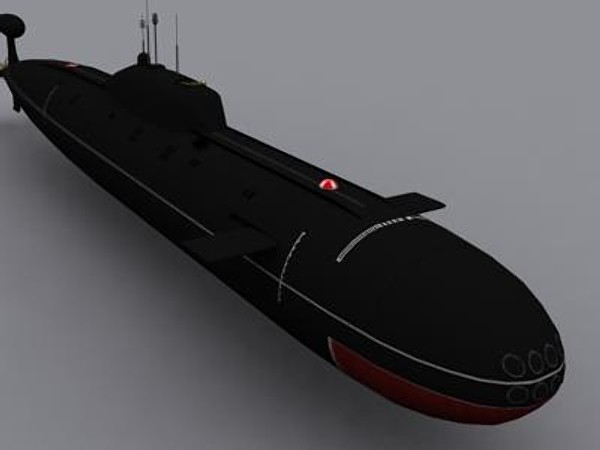 3d model akula class ssn type - Type 971 Class Russian Akula SSN by GARYOSAVAN