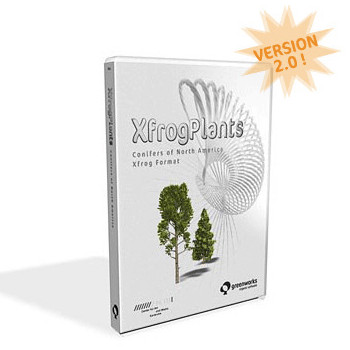 xfrogplants lodgepole pine tree 3d model - XfrogPlants Lodgepole Pine by xfrog