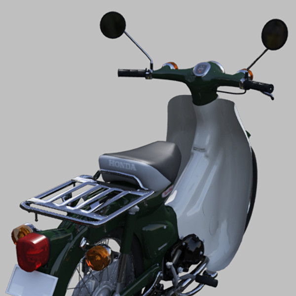 honda cub standard 50 3d max - Honda Cub Standard 50 MAX.zip by sh240