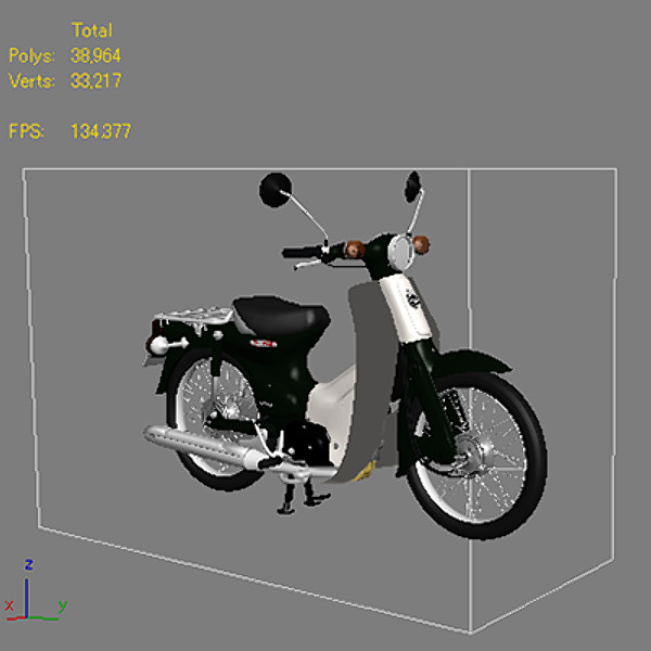 honda cub standard 50 3d max - Honda Cub Standard 50 MAX.zip by sh240