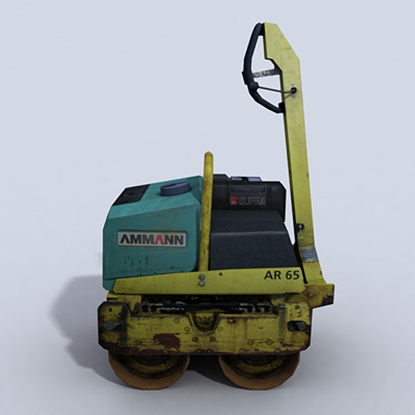 3ds max walk roller - Walk behind Roller 1 by papillon