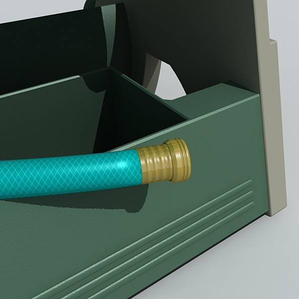 3ds max hose caddy - hose caddy by monkeyodoom