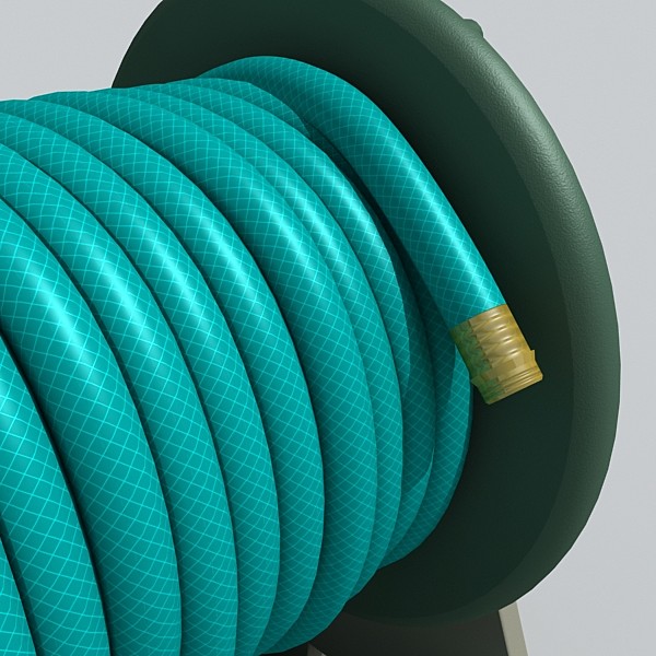 3ds max hose caddy - hose caddy by monkeyodoom