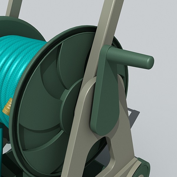 3ds max hose caddy - hose caddy by monkeyodoom
