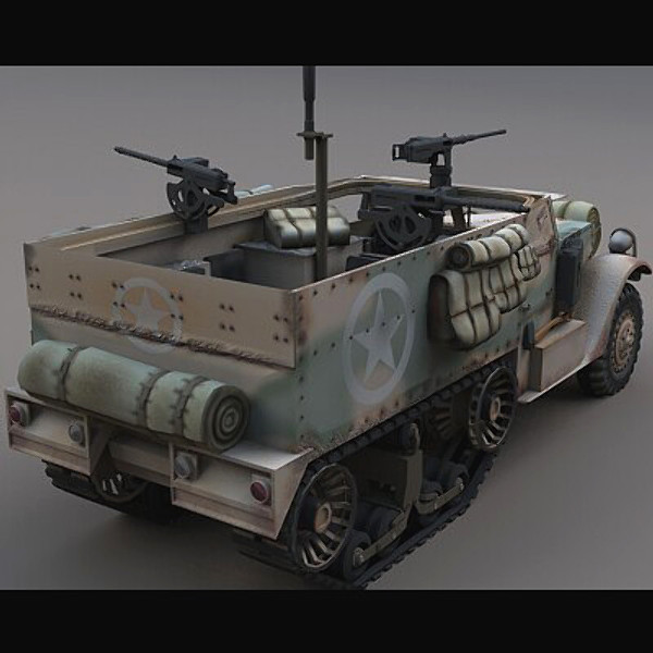 U.S. Army M2A1 Halftrack