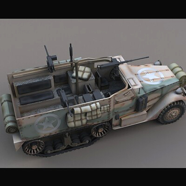 U.S. Army M2A1 Halftrack