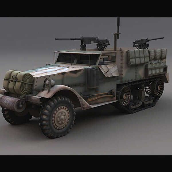 U.S. Army M2A1 Halftrack