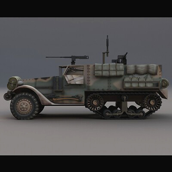 U.S. Army M2A1 Halftrack