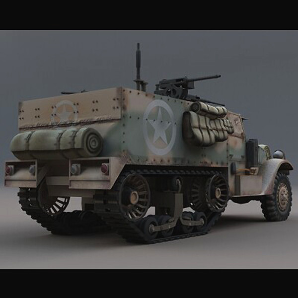 U.S. Army M2A1 Halftrack