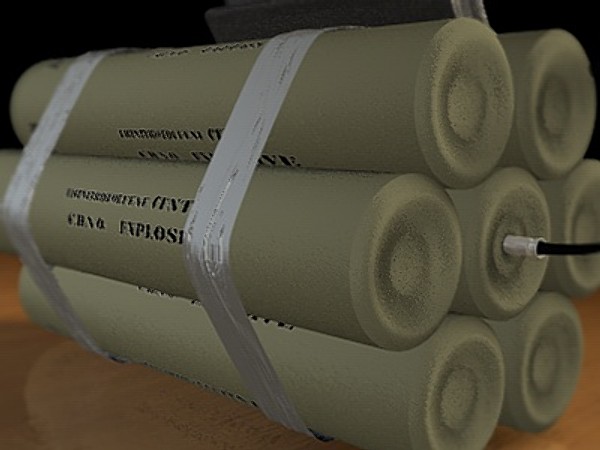 3ds max tnt explosive device - TimeBomb Explosive Device by Whong