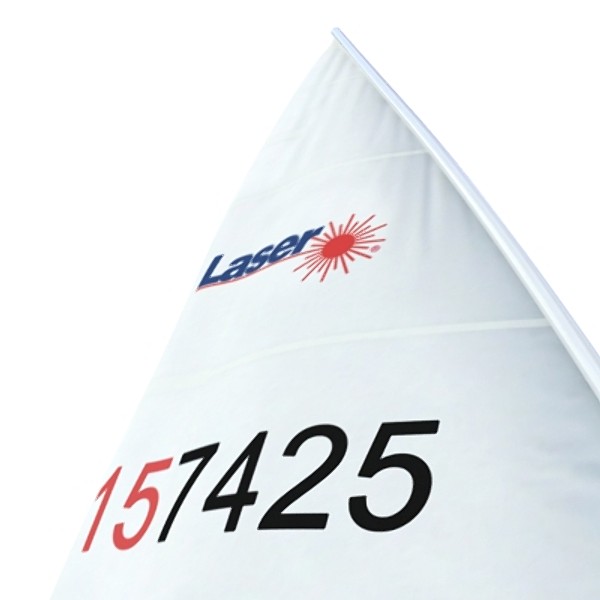 Laser sailing boat