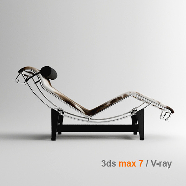 3d design le corbusier - le corbusier lc4 by lajhar
