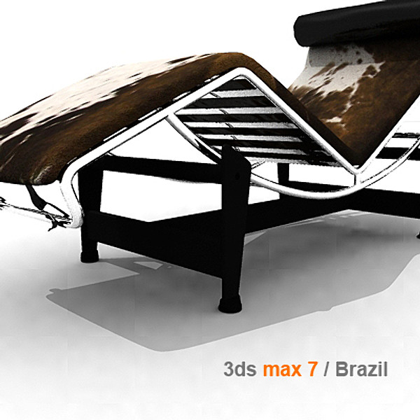 3d design le corbusier - le corbusier lc4 by lajhar