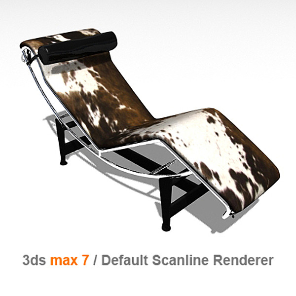 3d design le corbusier - le corbusier lc4 by lajhar