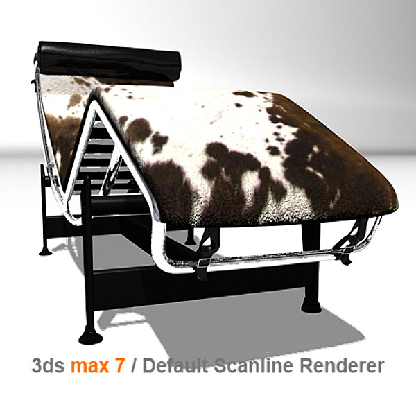 3d design le corbusier - le corbusier lc4 by lajhar