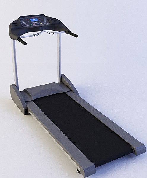 3d model treadmill gym fits - Treadmill by logesh_v