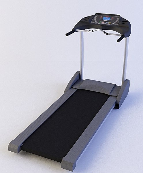 3d model treadmill gym fits - Treadmill by logesh_v