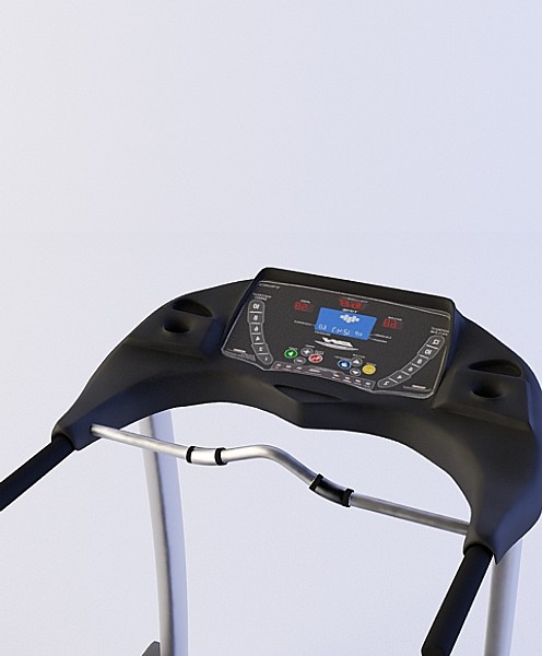 3d model treadmill gym fits - Treadmill by logesh_v