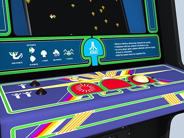 3d 3ds centipede arcade - centipede arcade by monkeyodoom