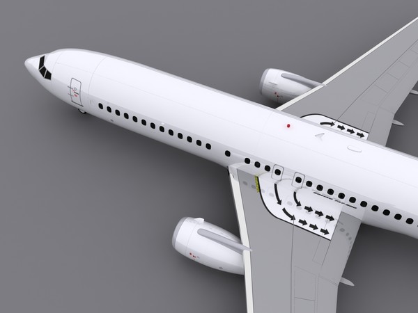 3d - generic model - 737-800 - Generic by foxxhound