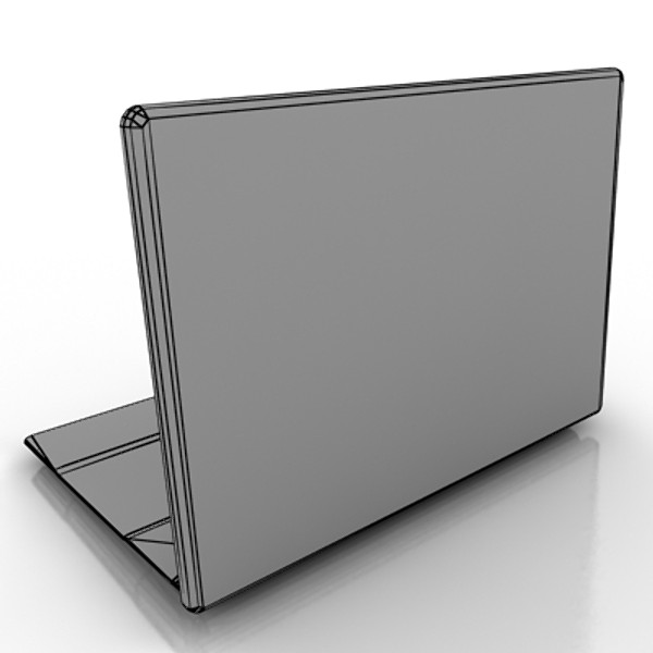 laptop pc 3d model - PC laptop 4 by StepanProkop