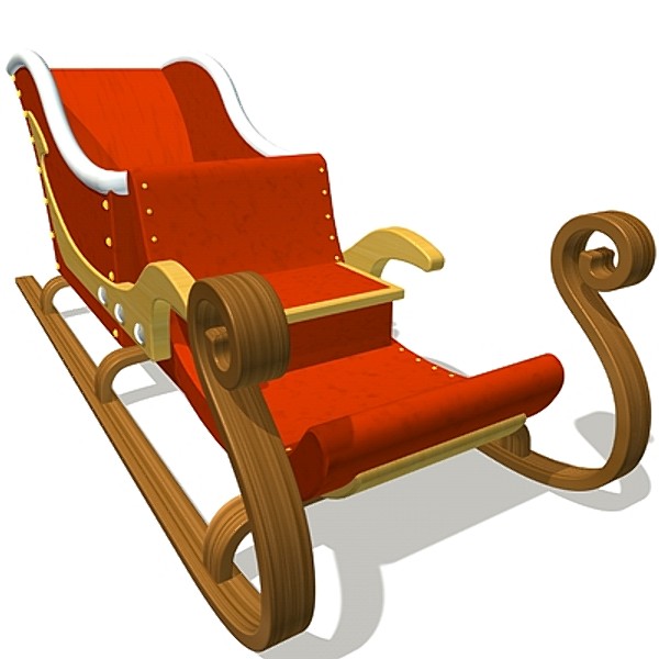 3d sled - traineau-classique by 3DBS