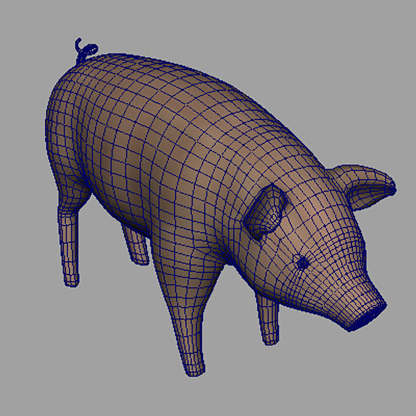 pig 3ds - Pig by molito