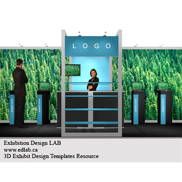 10x20 trade booth 3d max - octanorm_10x20_0001_aa by coldsky