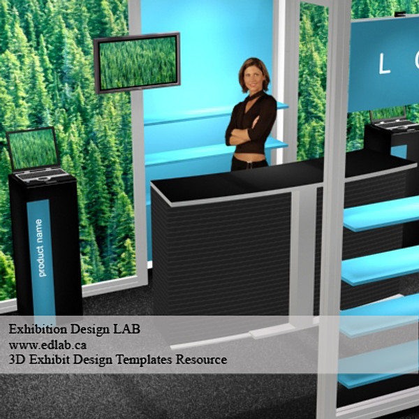 10x20 trade booth 3d max - octanorm_10x20_0001_aa by coldsky